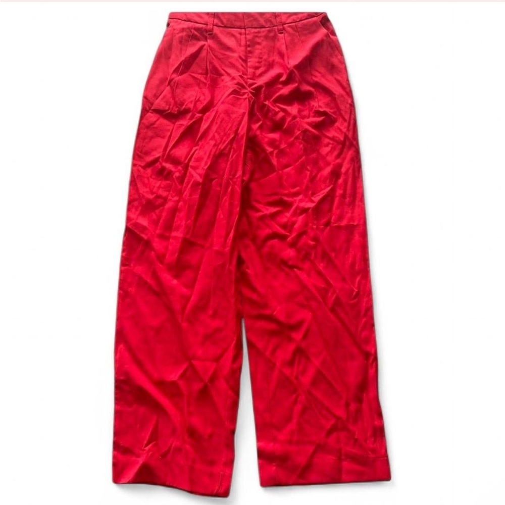 Stylish Red Women's Trousers